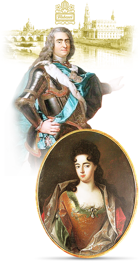 August der Starke und Gräfin Cosel