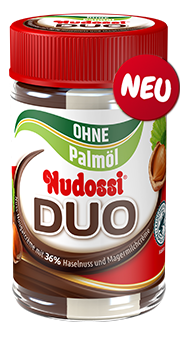 Nudossi Duo ohne Palmöl 300g im Glas